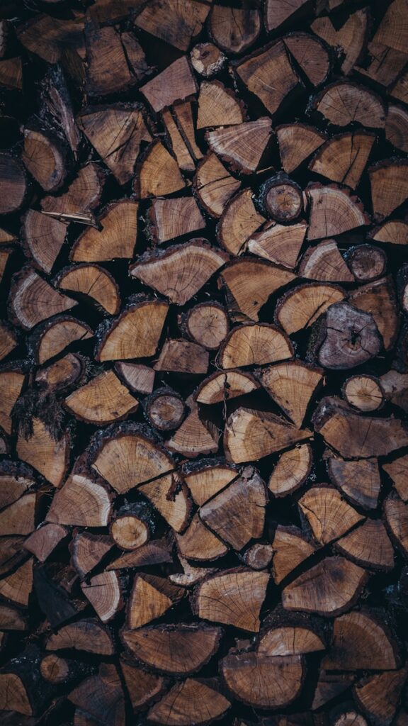 brown firewood cor d